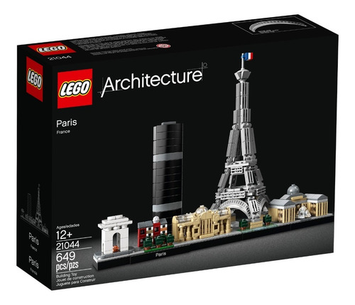 Lego® Architecture - Paris (21044) Cantidad De Piezas 649