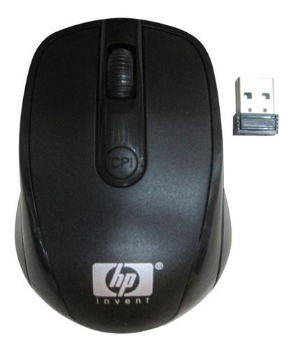 Mouse Inalambrico Hp  Negro