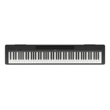 Piano Digital Yamaha Portatil P-145b P145 P-145 Preto