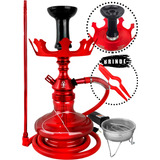 Narguile Anubis Hookah Completo Fogareiro Pegador Barato