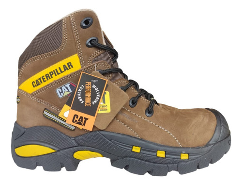 Bota Con Puntera De Seguridad, Caterpillar