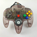 Controle Nintendo 64 Roxo Translucido