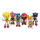 Bonecos Miniatura Turma Do Sonic - Coleção - Figura De Ação