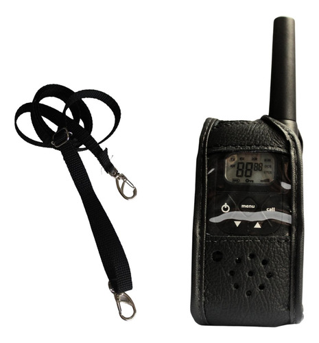 4 Capa Couro Para Radio Comunicador Intelbras Modelo Rc4000