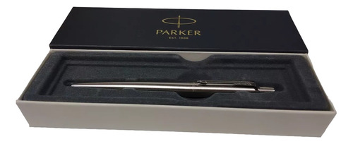 Bolígrafo Parker Jotter Acero Clip Plateado Ss Ct