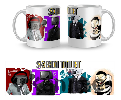 Taza Anime // Skibidi Toilet