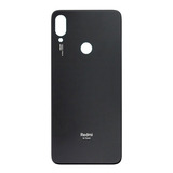 Tapa Trasera Vidrio Para Xiaomi Redmi Note 7 Color Negro