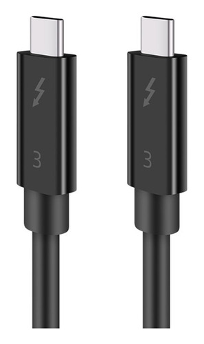 Cable Tipo C Para Cable De Datos Thunderbolt 3, 40 Gbps, Vel