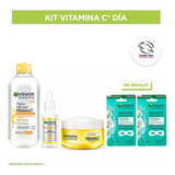 Kit Garnier Rutina Vitamina C Día + Mascarillas De Regalo