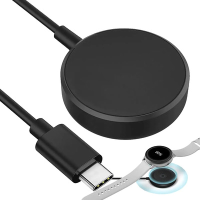 Kewezhu Type C Cargador Carga Rápida Para Samsung Galaxy Watch Smartwatch Reloj 8\u002F7\u002F6\u002F5\u002F5pro\u002F4\u002F3\u002Fultra Fe\u002Factive\u002Factive 2 (100cm) | Meses sin interés