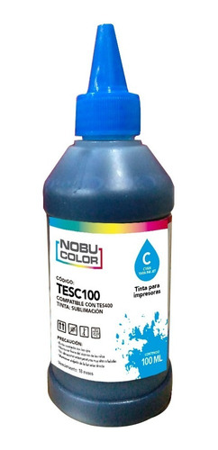 Botella Tinta Cian Sublimación 100 Ml. Para Epsn