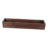 Caja De Flores De Madera Rústica, Macetero De Madera L