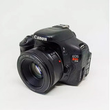 Canon T3i / 600d Com Lente 50mm Stm 1.8 A Vista 1649