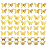 Decoración De Pared De Mariposas 3d 96 Pcs 4 Estilos D...
