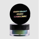 Sombra Pigmento Euphoria Duo Chrome City Color® Exclusivo