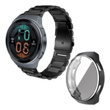 Correa De Eslabones + Case Premium Para Huawei Watch Gt 2e