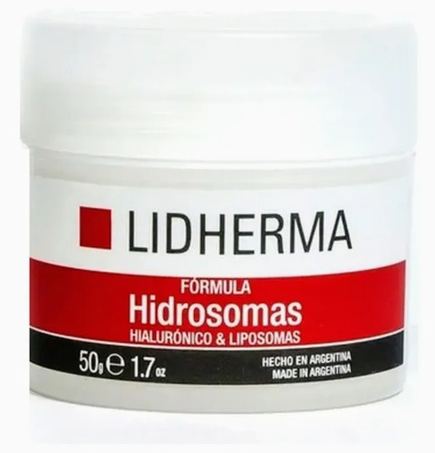 Fórmula Hidrosomas Lidherma 50gr. Hialurónico Y Liposomas.