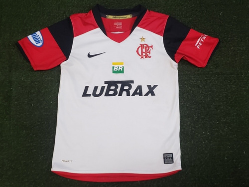 Camisa Flamengo Nike 2008 Reserva Lubrax Feminino 