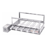 Churrasqueira Gira Grill Rotativa 5 Espetos Inox 127v/220v