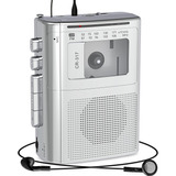 Gracioso Portable Cassette Player Recorder With Bluetooth...