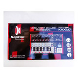 Mezcladora Kapton 8 Canales Usb Mp3 Bluetooth