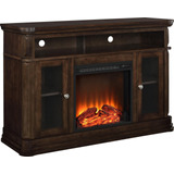 Ameriwood Home Brooklyn Consola De Tv Con Chimenea Para Tv