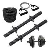 Kit 2 Mancuernas + Discos Body Pump Premium 20 Kg Fitnesas