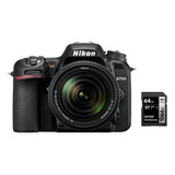  Nikon Kit D7500 + Lente 18-140mm Ed Vr + Tarjeta 64gb