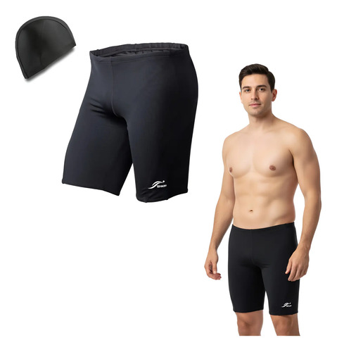 Traje De Baño Hombre Jammer Deportivo Natacion Licra Swf1233 | Meses sin interés