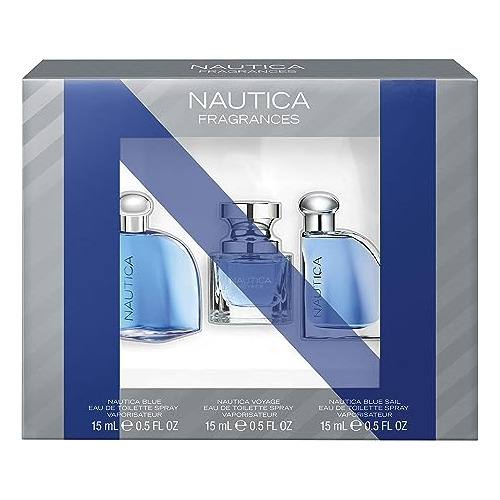 Nautica Eau De Toilette Gift Set, Nautica Blue/voyage/voyage