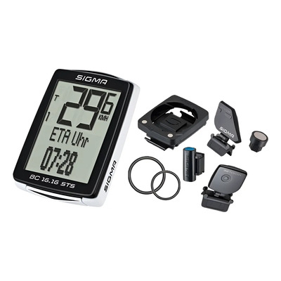 Velocimetro Ciclo Computador Sigma Bc 16.16 Sts Inalambrico | Envío gratis