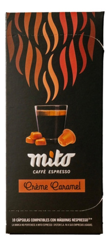 Café Caramel En Cápsula Nespresso Mito Sin Tacc