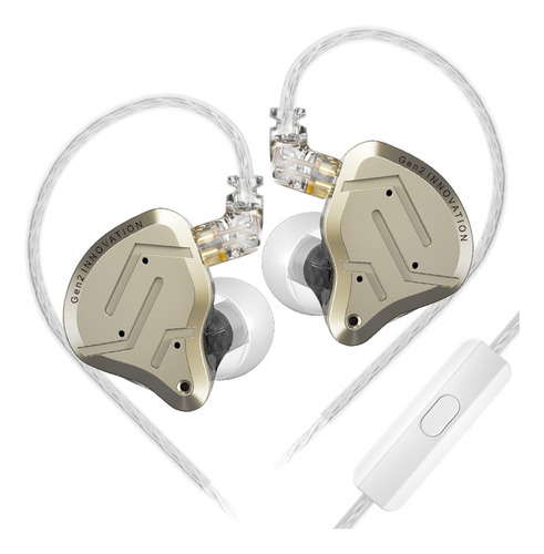 Audífonos In-ear Kz Zsn Pro2  Original Hybridos Hifi Con Mic