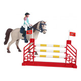 3x Horse Horseman Playset Toys, Juguetes Ecuestres, Figura