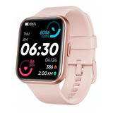 Smartwatch Fitpolo 208bt 1.7  Caja Dorada Reloj Inteligente Con Alexa Llamada Bluetooth
