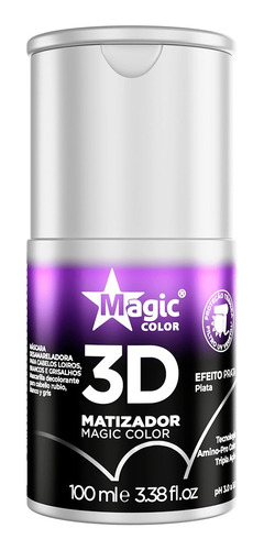 Magic Color Gloss Matizador Tradicional Efeito Prata 100ml 