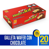 Chocolatina Jet Wafer  Plegadiza X 20 U - Kg