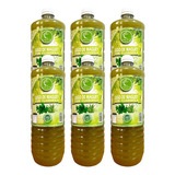 6 Jugo De Maguey Original Clorofila 1l Verde Santo Michoacán