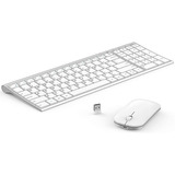 Seenda Blanco Combo Teclado + Mouse Inalambrico Compacto