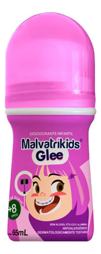 Desodorante Roll-on Infantil Glee Com 65ml Malvatrikids