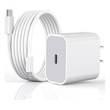 Cargador Carga Rapida 18w + Cable Para iPhone 6 6s 6s Plus