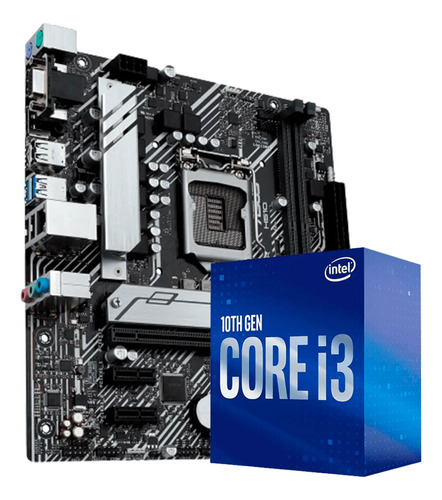 Kit Upgrade Intel Core I3 10100f Placa Mãe H510m Ddr4