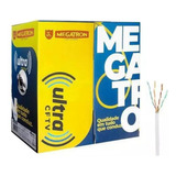 Caixa De Cabo Cftv 300m Megatron Branco