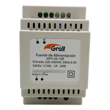 Fuente Switching Riel Din 12v 2a Gralf (gfp-25-12r)