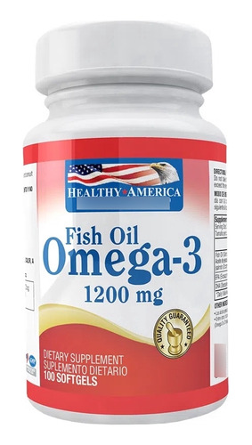 Omega 3 Fish Oil 1200mg X 100 - Unidad a $569