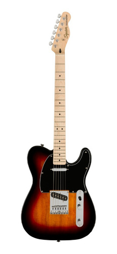 Squier Telecaster Affinity Series 3 Tone Sunburst Diestro