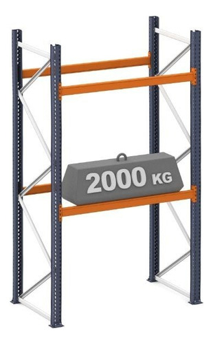 Racks Estanteria 350 X 90 X 2.30 -3 Niveles 2000 Kg C/u