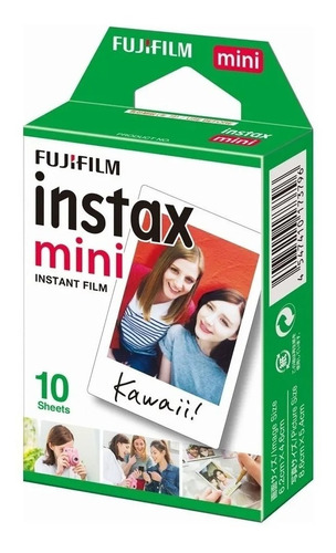 10 Fotos. 1 Rollo Fujifilm Instax Mini Polaroid