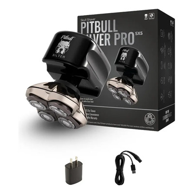 Afeitadora De Cráneo - Pitbull Silver Pro Sx5 Afeitadora De | Meses sin interés
