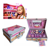 Set De Belleza Infantil Maleta Maquillaje Y Esmaltes Candy